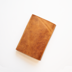 Dual Snap Pioneer Distressed Leather Bible Cover - Made to fit your bible - Punch kit included.