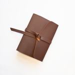 Wrap Pioneer Brown Leather Bible Cover - Made to fit your bible.
