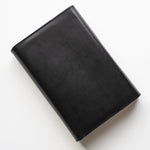 Leather Bible Cover Single Snap Closure - English Bridle