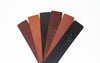 Leather Book Markers Custom Embossing Leather Brown Black Accessories